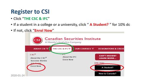csi csc login